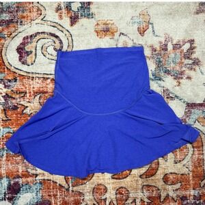 Beyond the Bump Maternity Lounge Skirt Periwinkle Blue Size M
